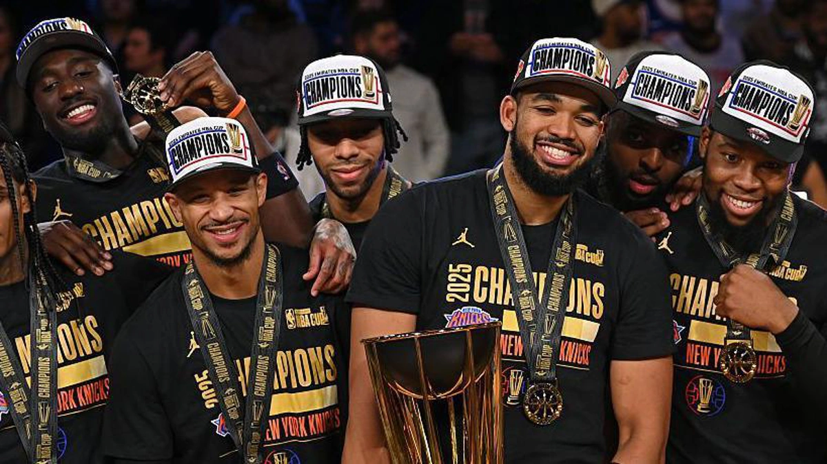 درخشش آنونوبی و قهرمانی نیکز در جام NBA پس از ۵۲ سال