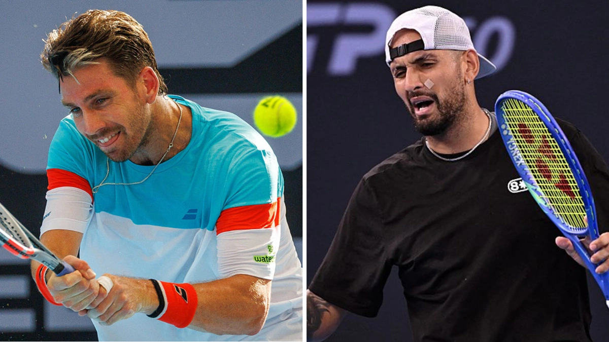 بازگشت ناکام نیک کریگیوس به مسابقات ATP و پیروزی دشوار کامرون نوری