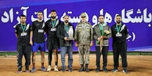 قهرمانی رعد پدافند هوایی در جام حذفی تنیس خلیج فارس