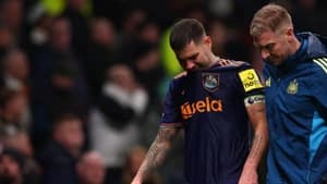 مصدومیت برونو گیمارش: دوری دو ماهه ستاره نیوکاسل از میادین