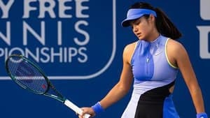 شکست اِما رادوکانو مقابل بازیکن خوش‌شانس در دور اول مسابقات تنیس دبی