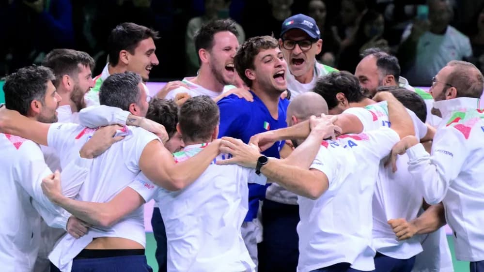 قهرمانی سوم ایتالیا در دیویس کاپ؛ الهام از "برادری"