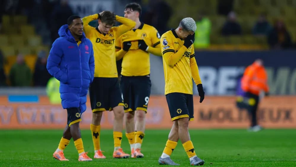 وولورهمپتون در مسیر ثبت رکورد بدترین امتیاز کریسمس در لیگ برتر