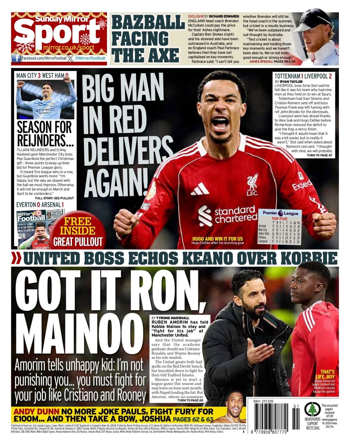 گزارش نقل‌وانتقالات فوتبال اروپا: علاقه سمنیو به لیورپول و پیشنهاد بایرن‌مونیخ برای برونو فرناندز