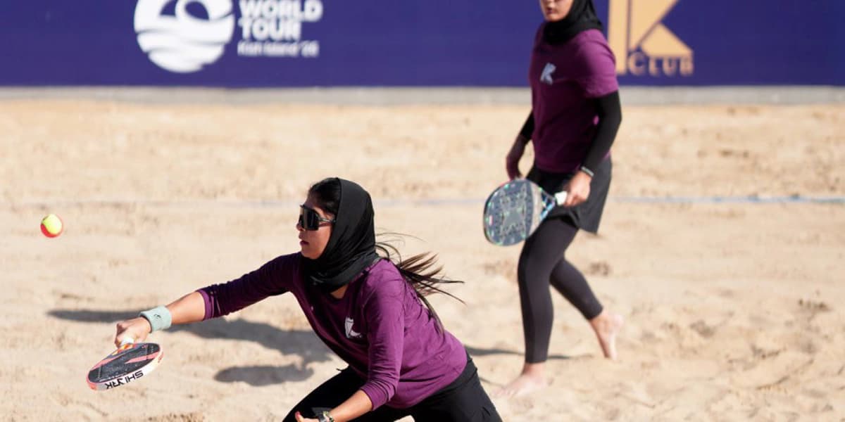 قهرمانی دوباره زوج فرحبدنیا و حیدری در هفته پایانی تنیس ساحلی BT50