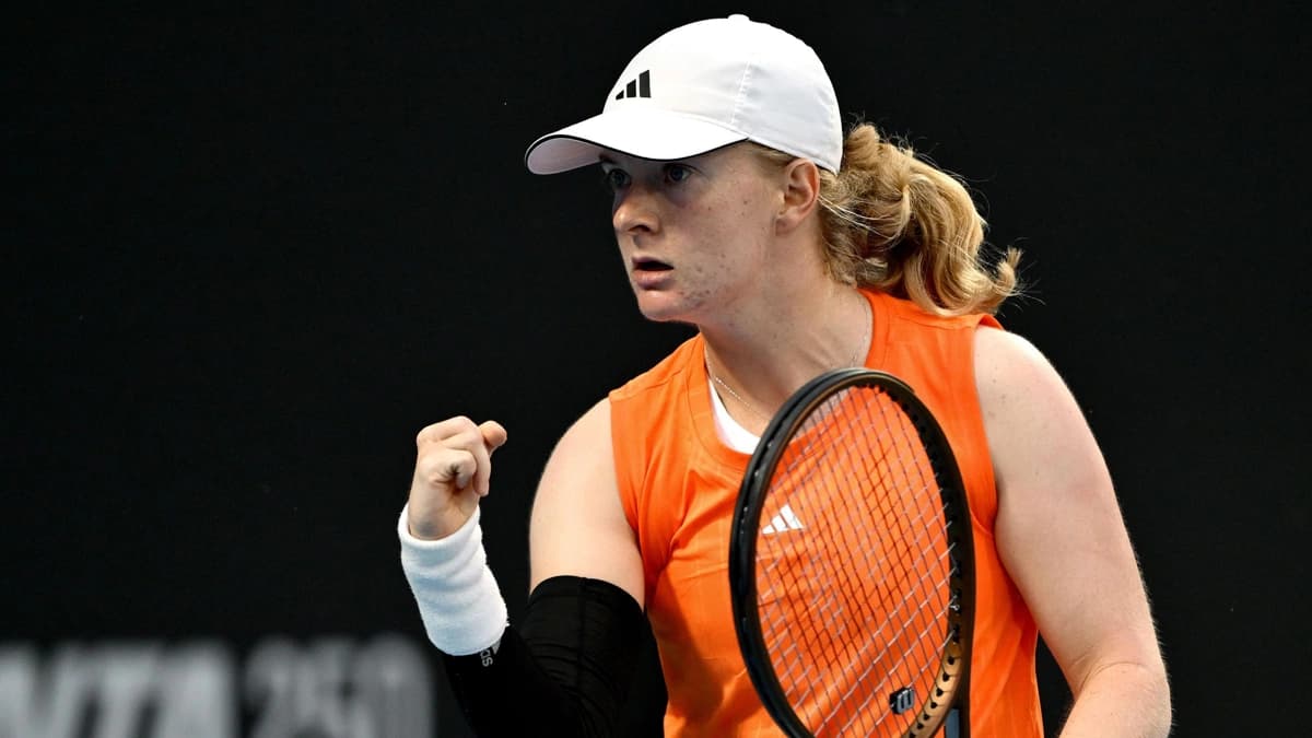 پیروزی بزرگ فرانچسکا جونز در آغاز فصل جدید تنیس