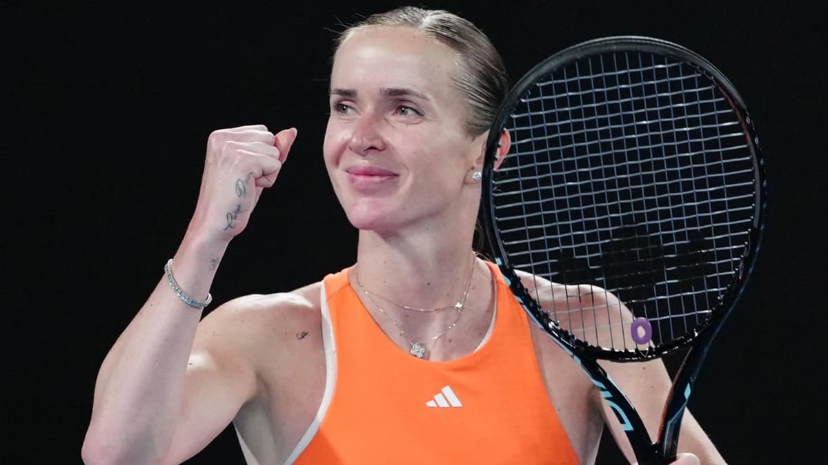 صعود دیدنی الینا سویتلینا به نیمه‌نهایی اوپن استرالیا و حمایت از اوکراین