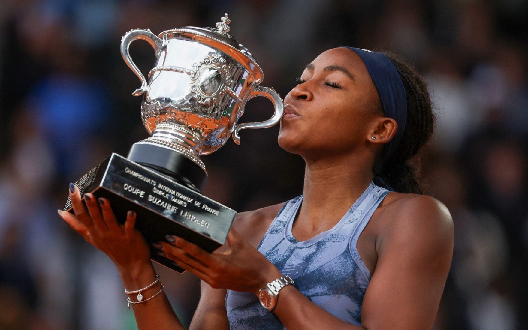 کوکو گاف با غلبه بر آرینا سابالِنکا قهرمان رولان گاروس ۲۰۲۵ شد