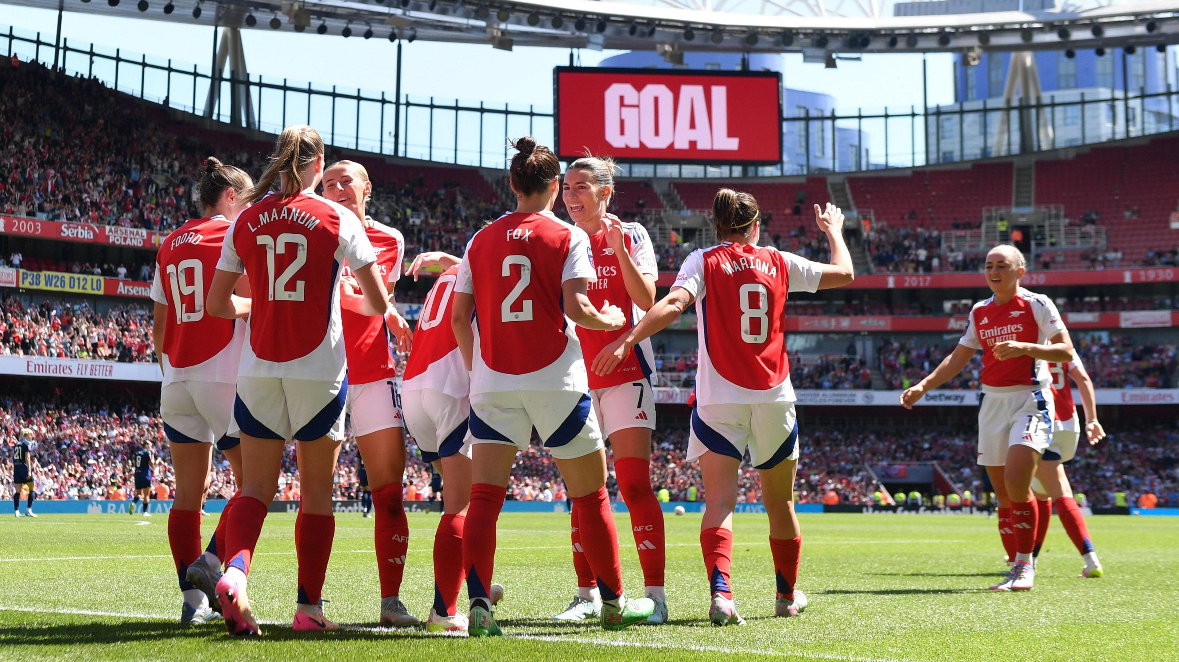 تمام بازی‌های خانگی آرسنال زنان در فصل آینده در ورزشگاه امارات برگزار خواهد شد
