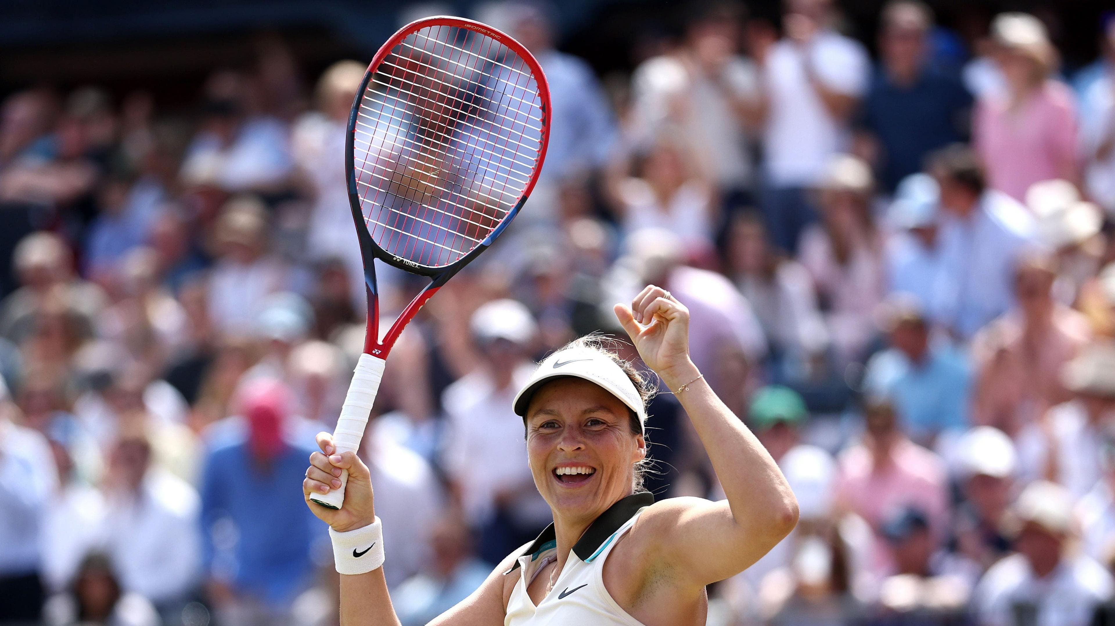 ماریا و آنیسیمووا فینالیست‌های تاریخی تورنمنت تنیس کوئینز؛ رویاپردازی تا آخرین گام