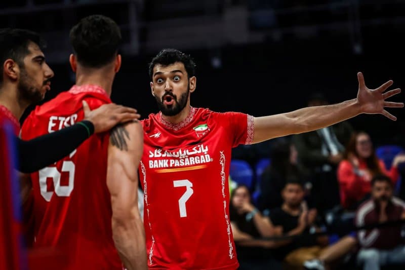 ترکیب تیم ملی والیبال ایران در هفته دوم لیگ ملت‌ها بدون تغییر ماند