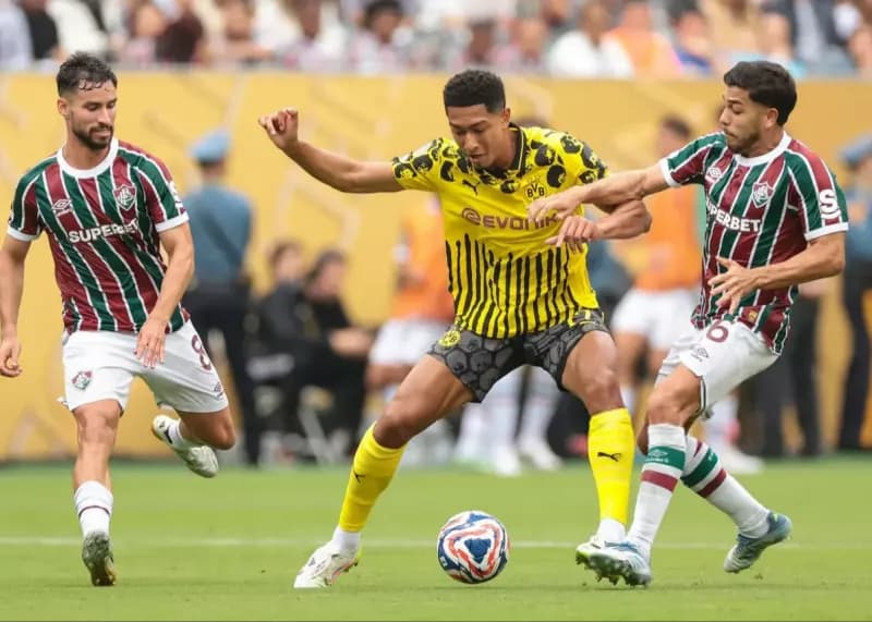 تمجید هواداران دورتموند از جوب بلینگام پس از نخستین بازی