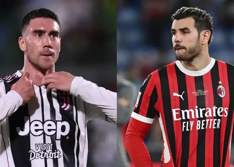 معاوضه بزرگ دو ستاره بین میلان و یوونتوس؛ تئو هرناندز و دوشان ولاهوویچ در آستانه جابجایی