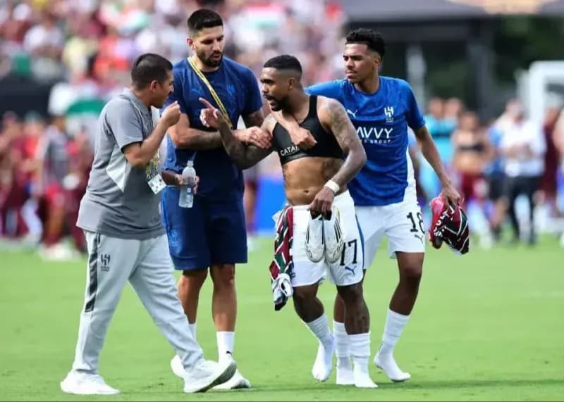 خشم باشگاه الهلال از رفتار مالکوم پس از حذف از جام جهانی باشگاه‌ها