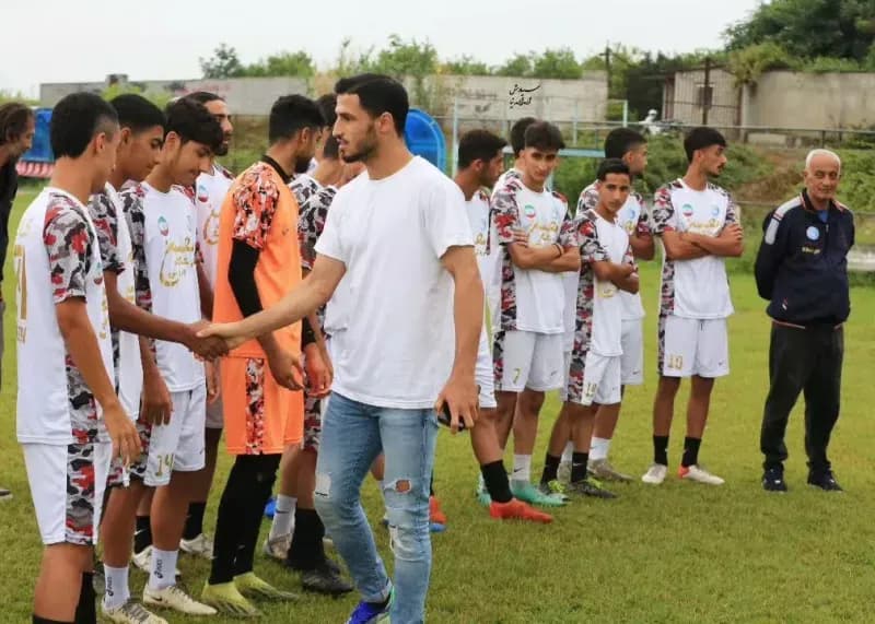 حضور ستاره‌های پرسپولیسی و فولادی در تمرین تیم جوانان مازندران