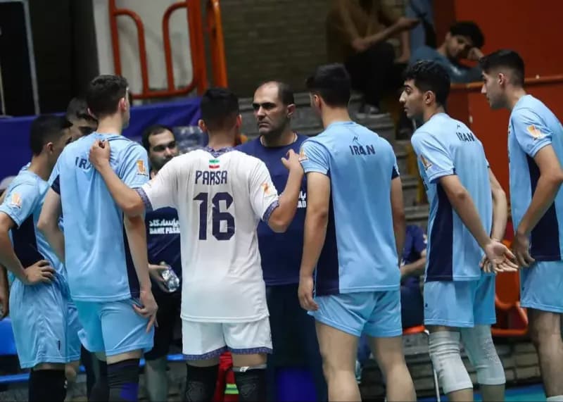 ترکیب تیم ملی والیبال زیر ۱۶ سال ایران برای قهرمانی آسیا مشخص شد