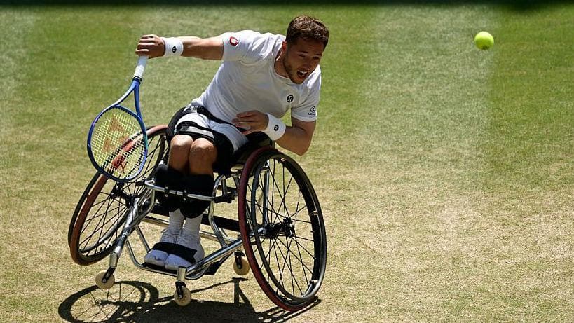 شکست آلفی هویت در فینال تنیس ویلچری ویمبلدون با وجود حمایت کم‌نظیر تماشاگران