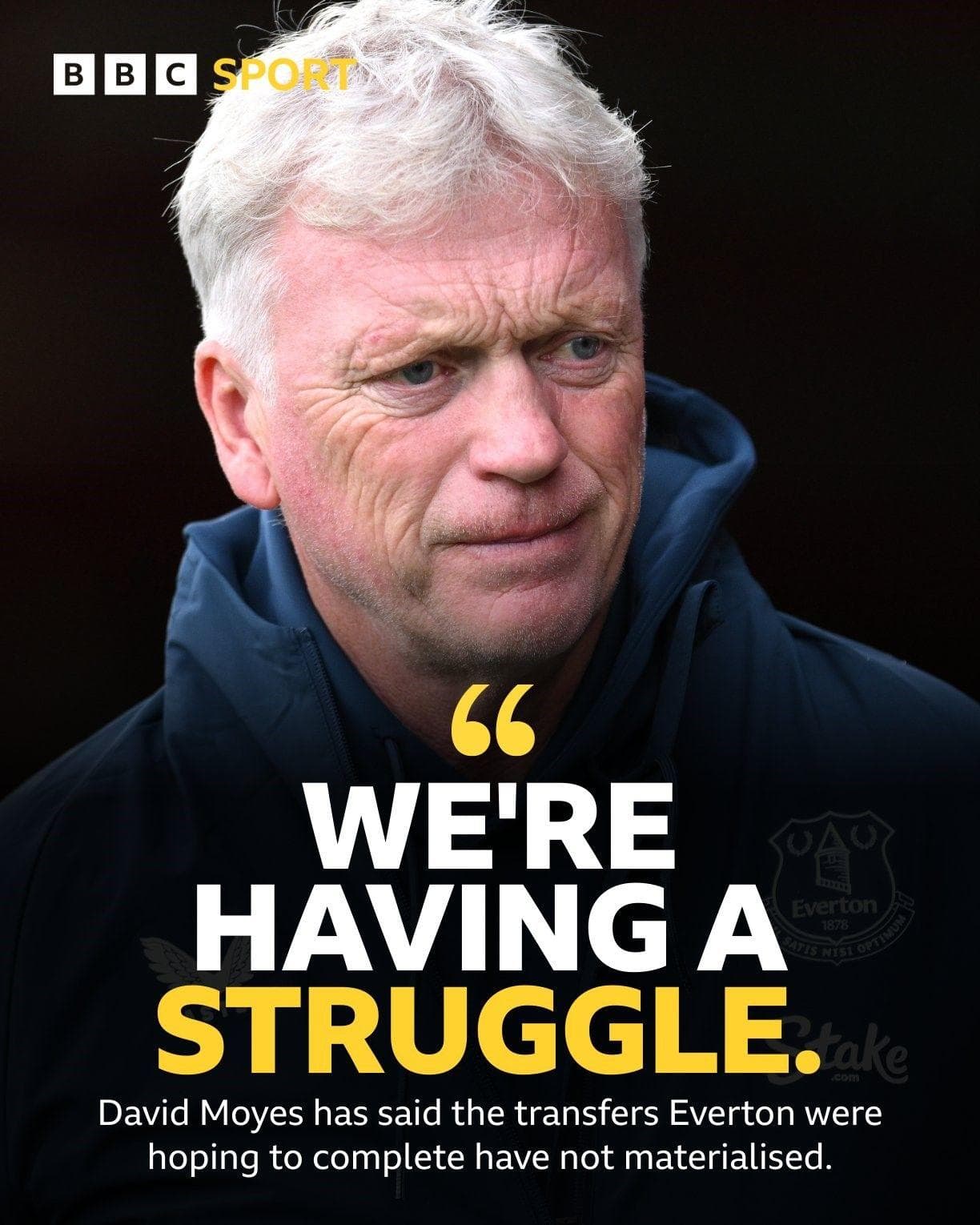 اظهارات دیوید مویس درباره مشکلات نقل‌وانتقالات اورتون