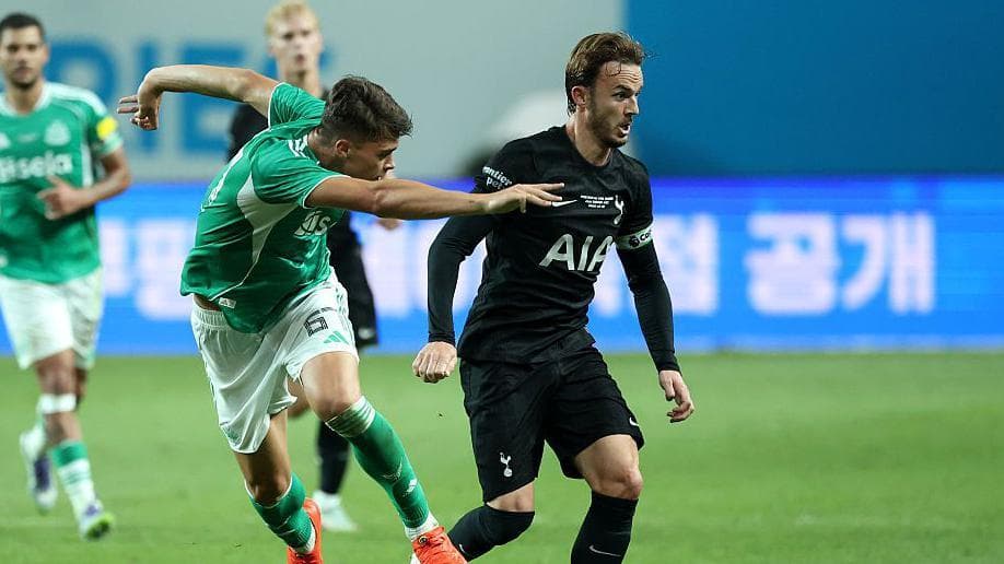 مصدومیت جدی جیمز مدیسون در بازی دوستانه تاتنهام