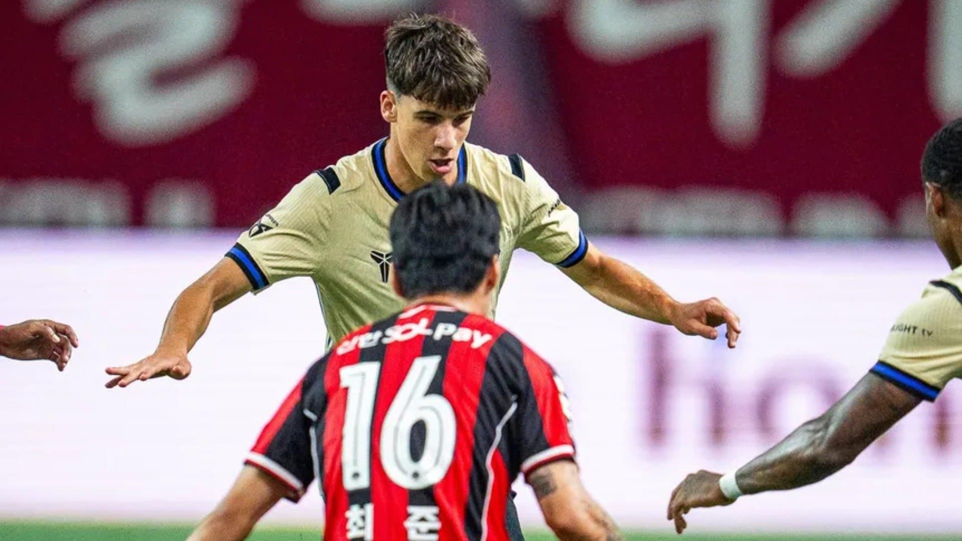 درخشش نوجوان بارسلونا در آستانه بازی جام خوان گامپر مقابل کومو