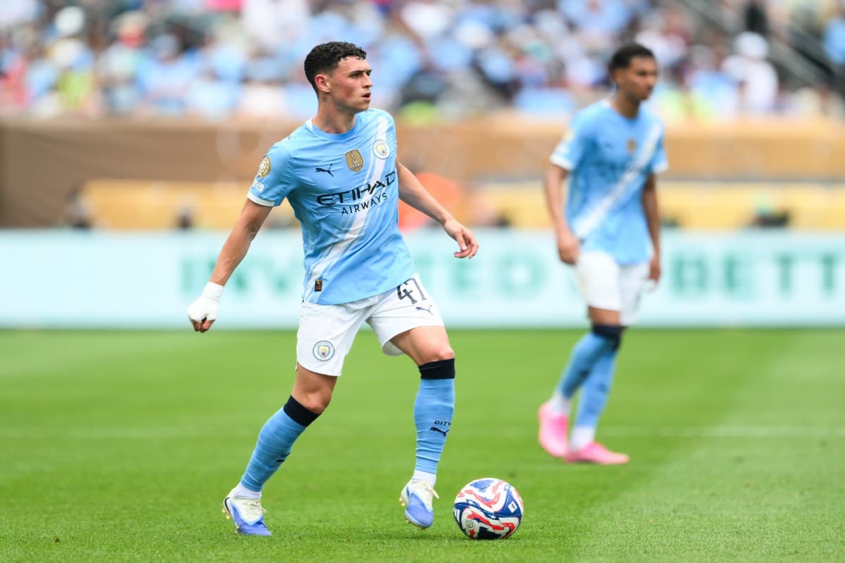 مصدومیت قوزک پا؛ فیل فودن بازی دوستانه منچسترسیتی مقابل پالرمو را از دست داد