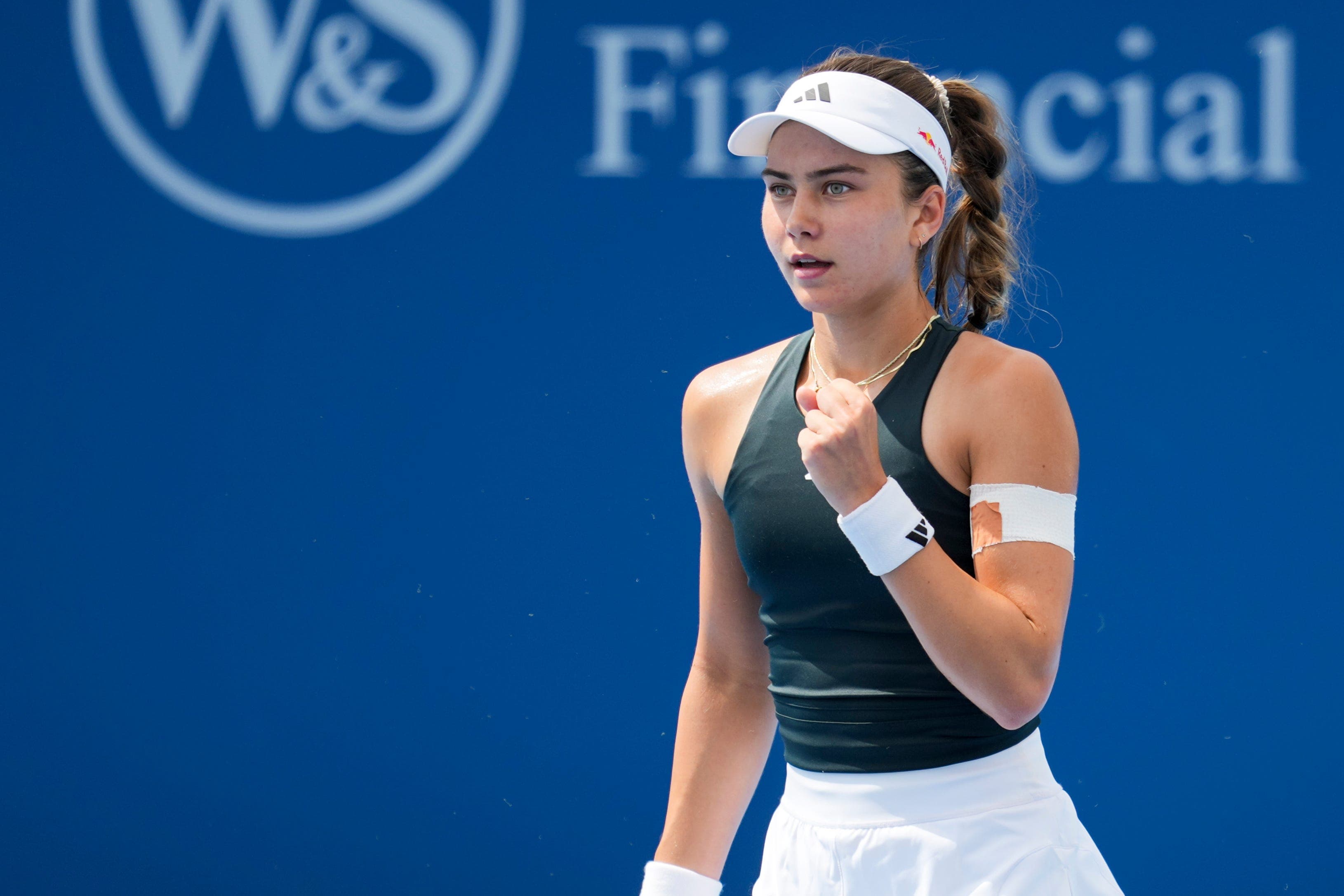 درخشش ستاره جوان تنیس، ایوا یوویچ، در مسابقات سینسیناتی ۲۰۲۵