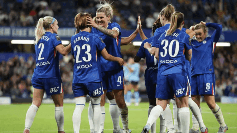 پیروزی دشوار چلسی مقابل منچسترسیتی در شروع لیگ فوتبال زنان انگلیس