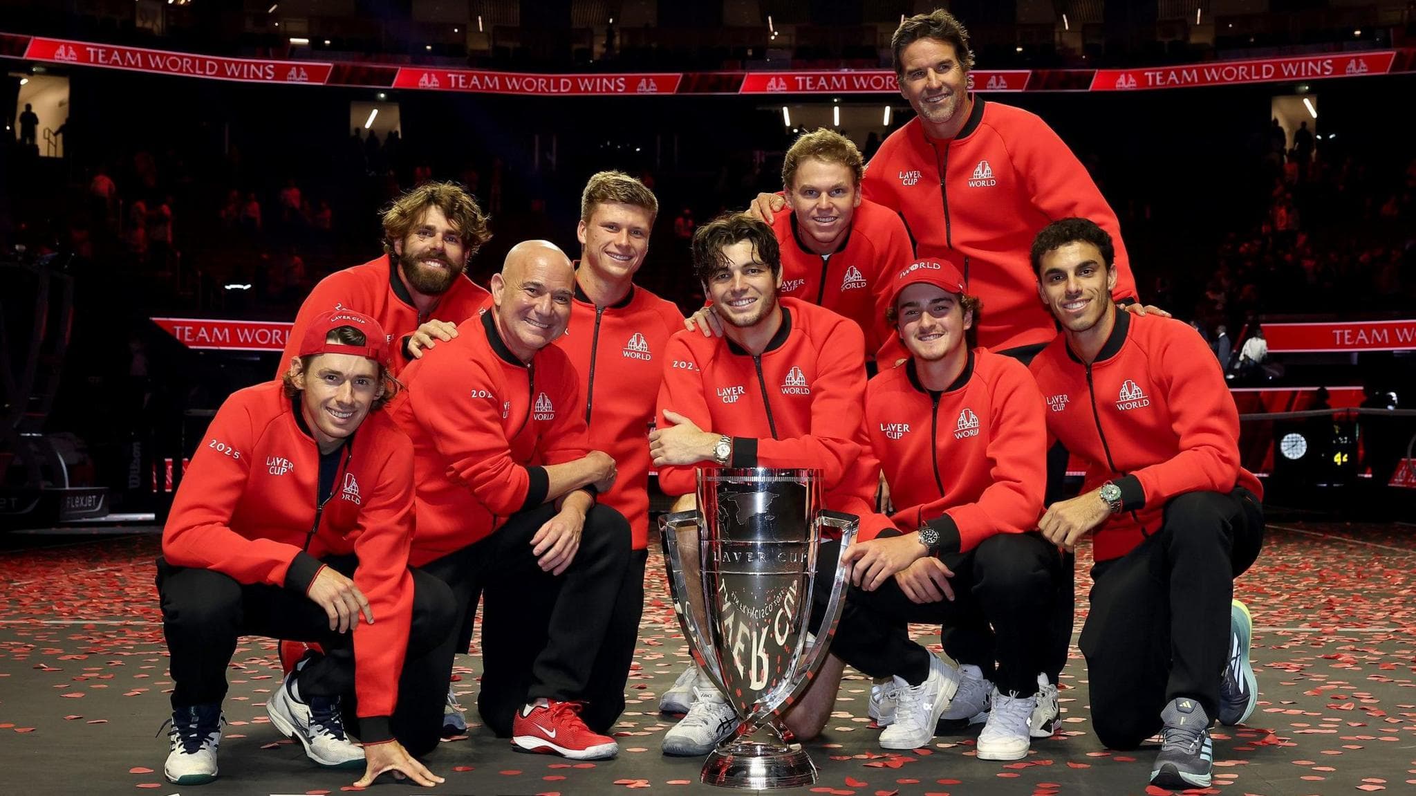 درخشش تیلور فریتز و قهرمانی تیم جهان در لیور کاپ با حضور انگیزشی آندره آغاسی