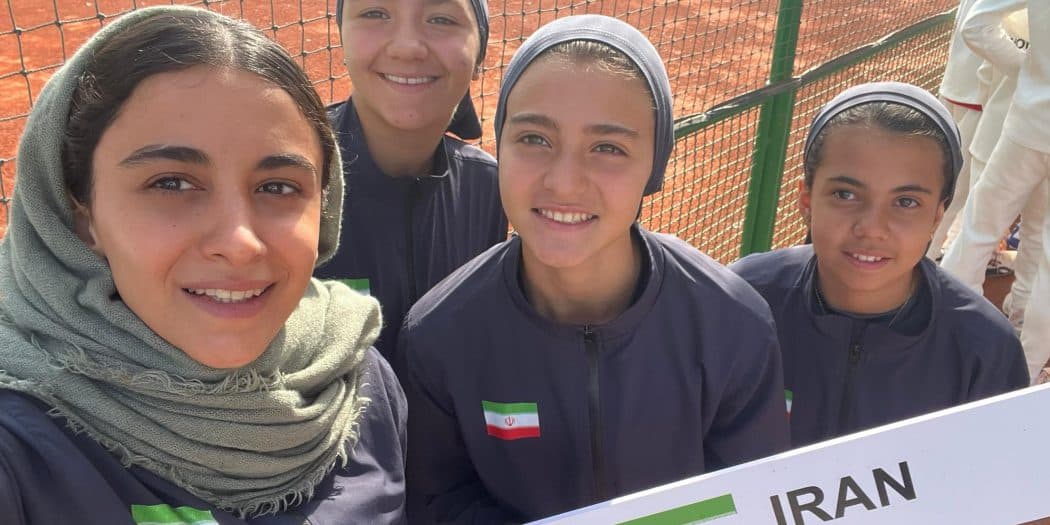 شکست تیم تنیس دختران زیر ۱۲ سال ایران مقابل استرالیا در مسابقات بین‌قاره‌ای