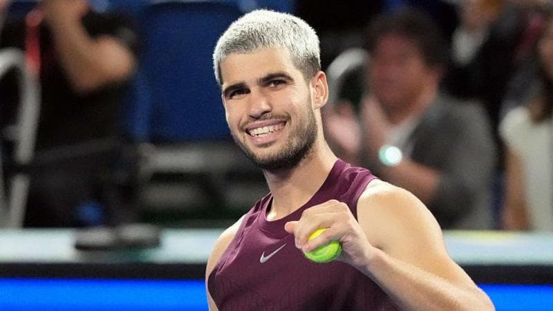 قهرمانی آلکاراز در توکیو و انصراف او از مسابقات شانگهای