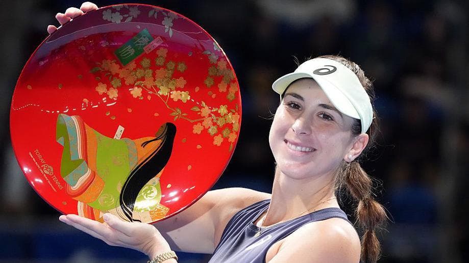 دومین قهرمانی WTA بلینْدا بنچیچ پس از مادر شدن