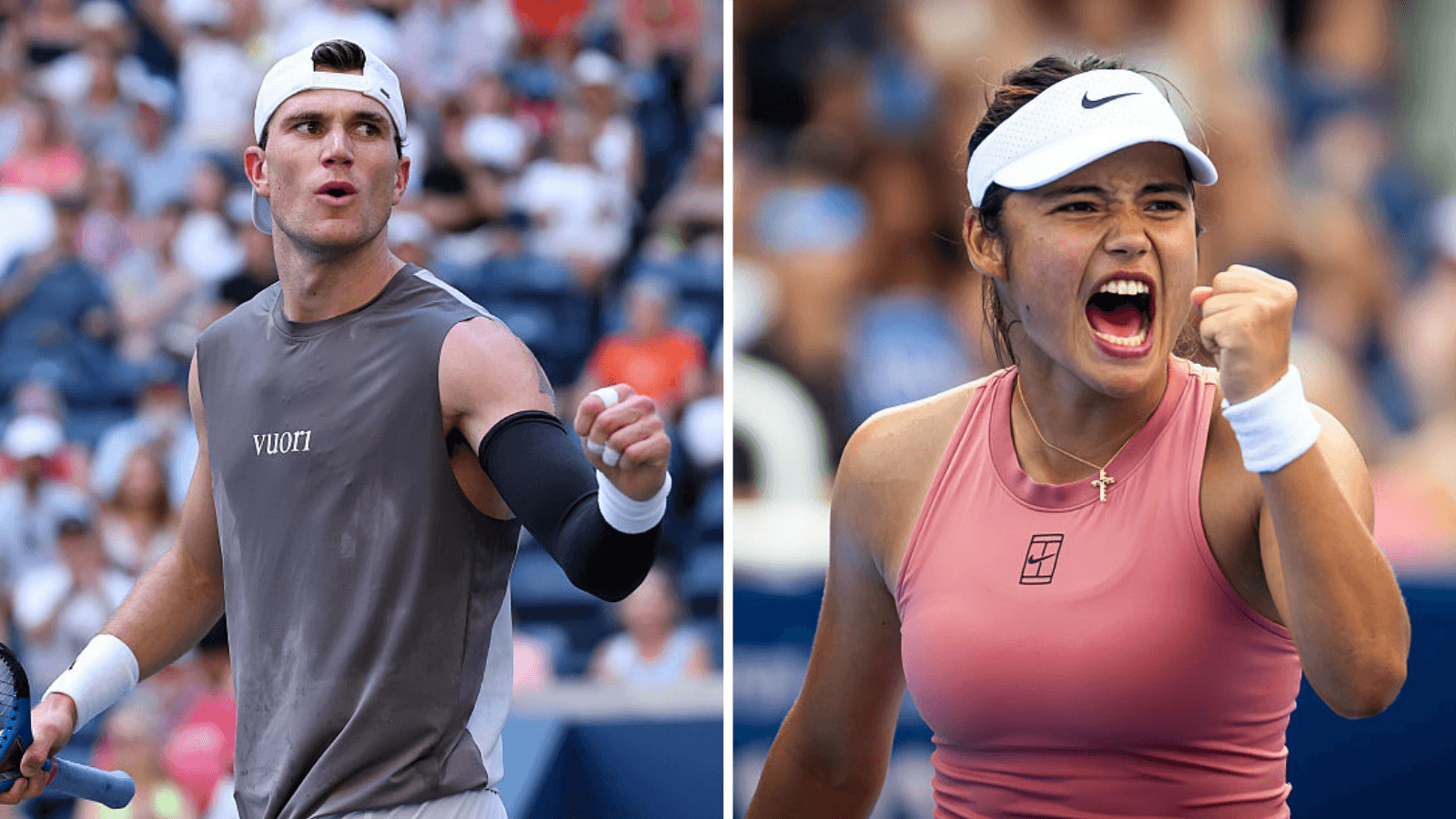 همکاری جک دریپر و اما رادوکانو برای تیم بریتانیا در یونیفایند کاپ