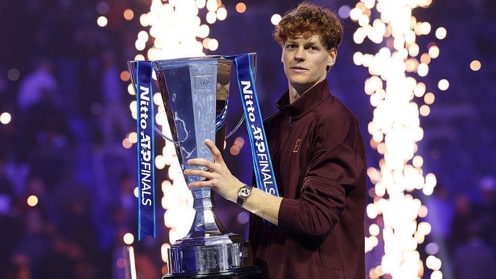 اتمام فصل رویایی یانیک سینر با قهرمانی دوباره در فینال ATP، پیروزی مقابل کارلوس آلکاراز