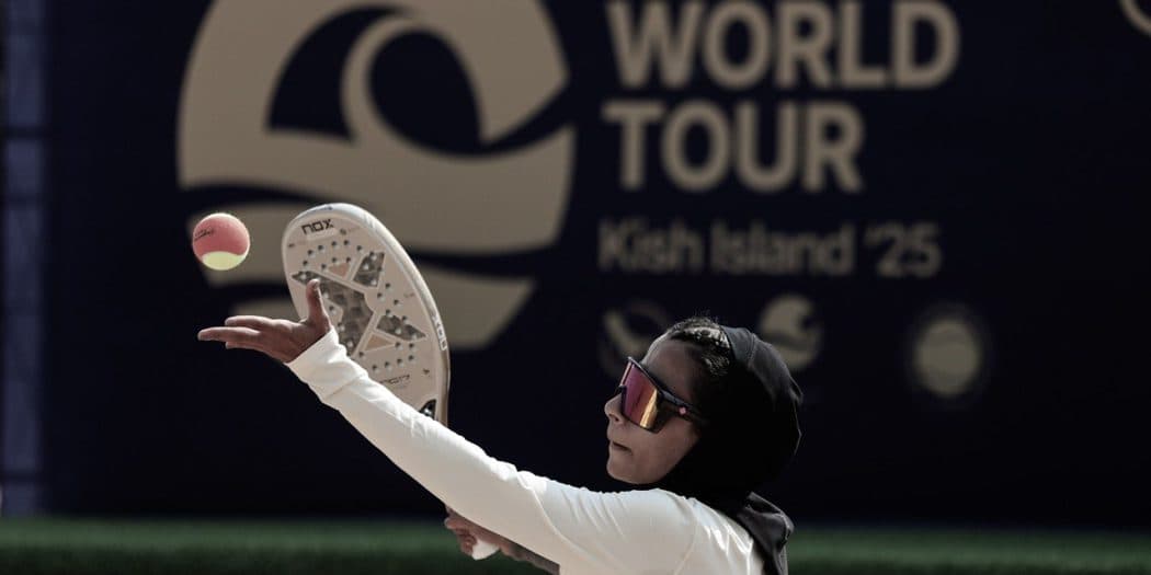 ادامه رقابت‌های بین‌المللی تنیس ساحلی (BT50) در جزیره کیش؛ معرفی تیم‌های صعودکننده به نیمه نهایی