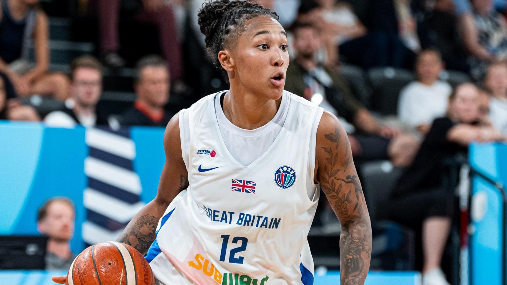 پیروزی مقتدرانه تیم ملی بسکتبال بانوان بریتانیا مقابل نروژ در انتخابی یوروبسکت ۲۰۲۷
