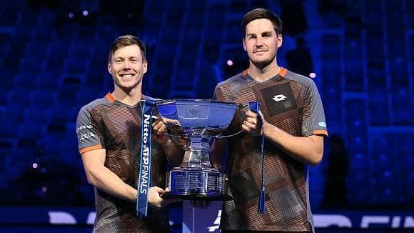 هِنری پَتن و هَری هِلیوآرا قهرمان دوبل تنیس ATP Finals شدند