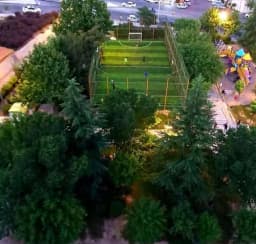 زمین فوتبال پارک گلریزان