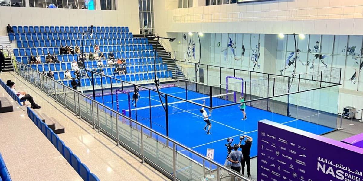 پیروزی تیم ملی پدل ایران مقابل عربستان در جام رمضان دبی