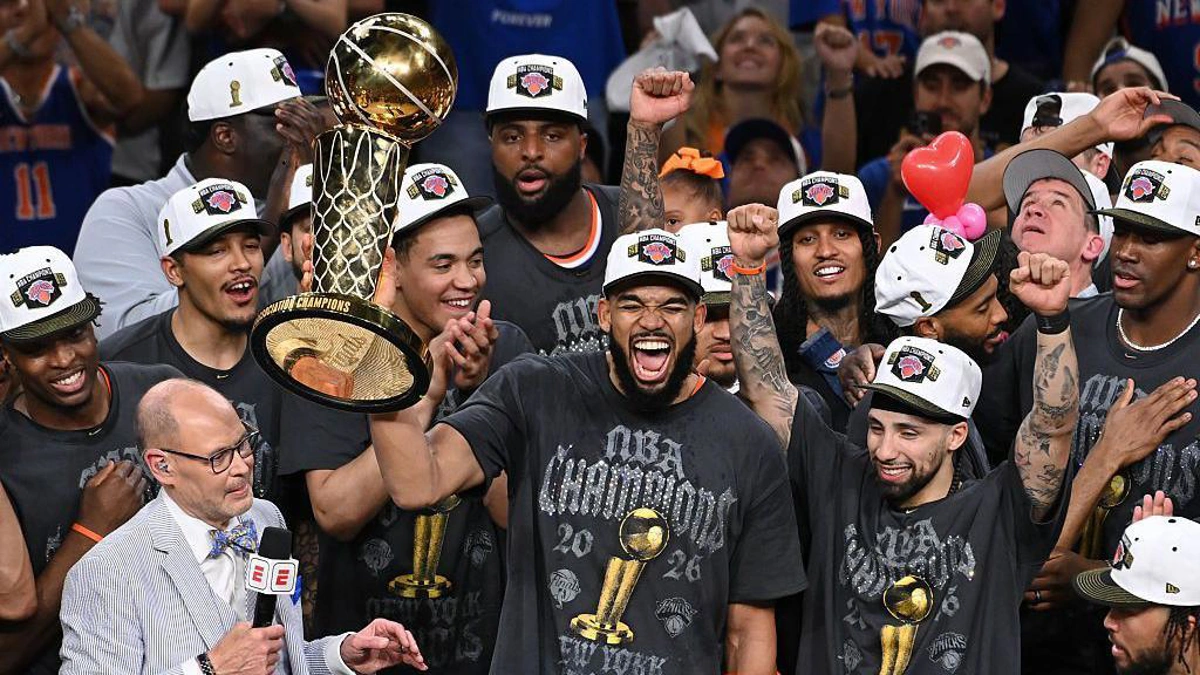 قهرمانی نیویورک نیکس پس از ۵۳ سال در NBA