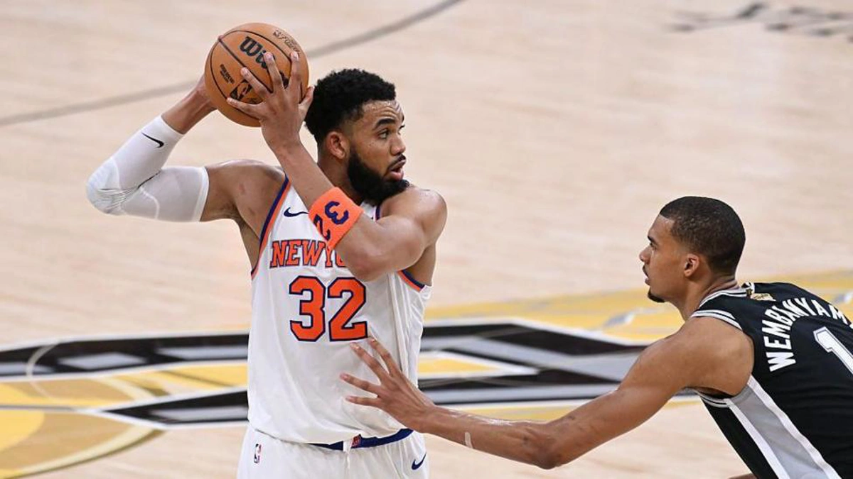پیروزی نیویورک نیکس برابر سنآنتونیو اسپرز در شروع فینال NBA