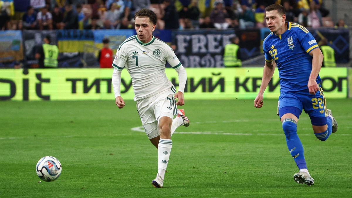 درخشش کیران موریسون در اولین بازی ملی خود برای ایرلند شمالی