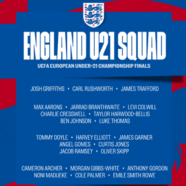 ارزش ۴۲۸ میلیون پوندی تیم زیر ۲۱ سال انگلیس؛ آینده روشن یا انتظاری بیش از حد؟
