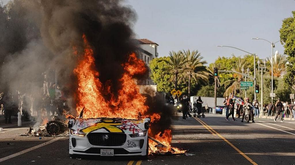 نگرانی از دیدار افتتاحیه مکزیک در گلدکاپ به دلیل ناآرامیهای لسآنجلس