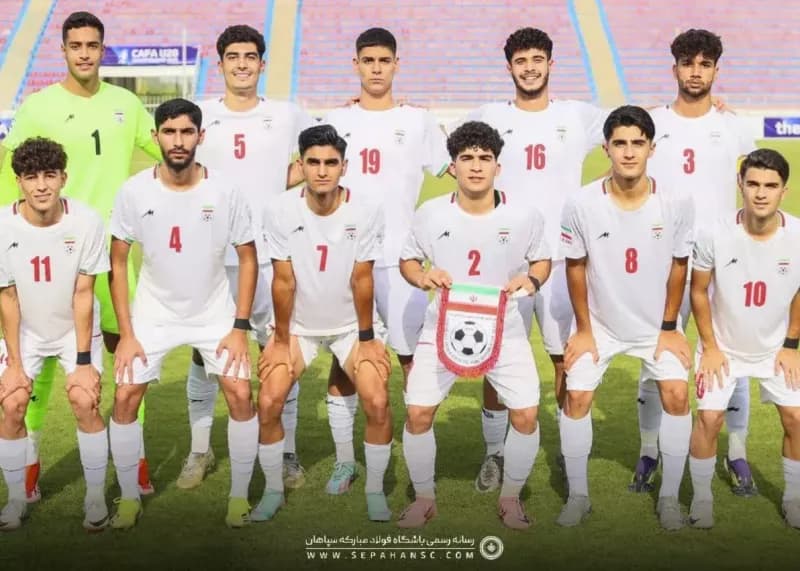 قهرمانی سپاهان با لباس تیم ملی ایران در مسابقات کافا ۲۰۲۵