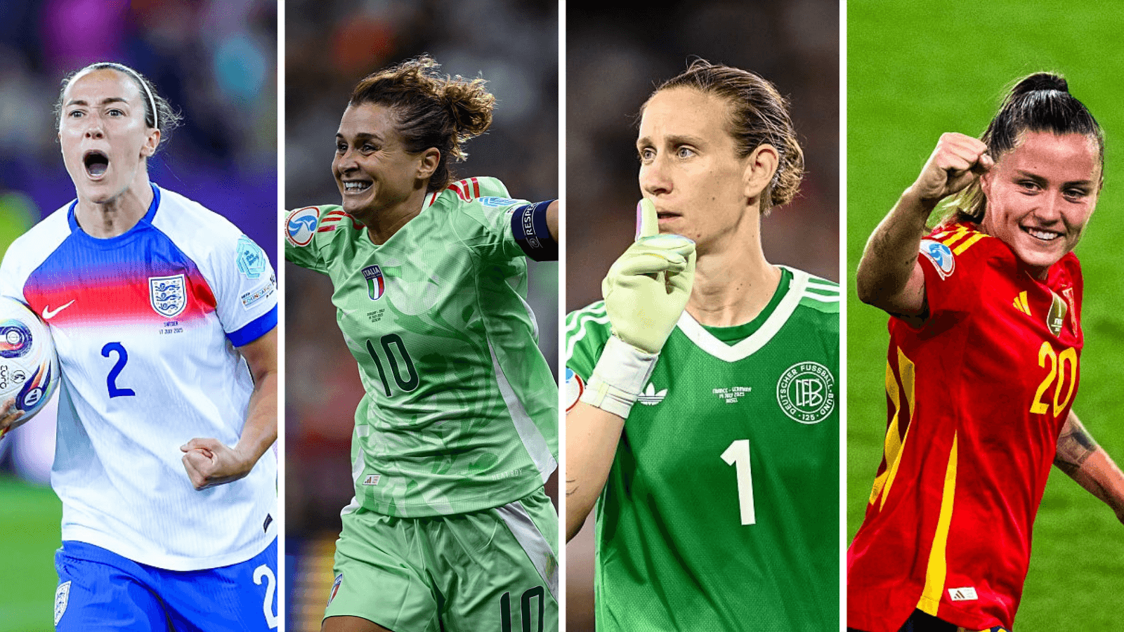 آمار کلیدی، ستارهها و شانس قهرمانی: معرفی چهار تیم پایانی یورو ۲۰۲۵ زنان