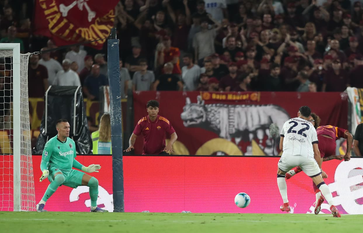 برتری رم مقابل بولونیا در هفته اول سری آ؛ شروع درخشان وسلی فرانکا برای گاسپرینی