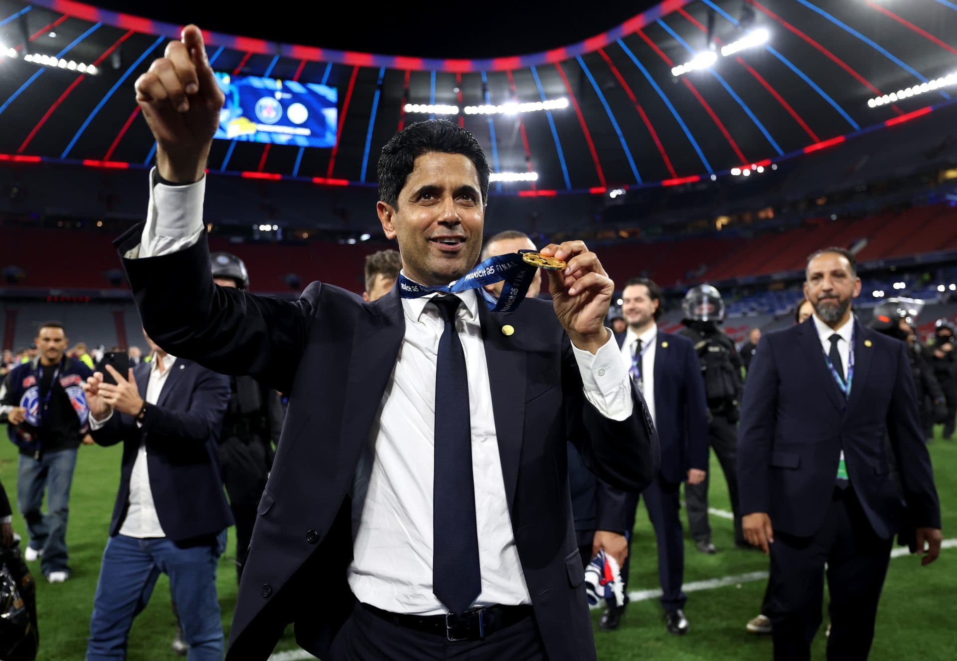 هیجان رئیس باشگاه پاریسنژرمن از رویارویی با بارسلونا در لیگ قهرمانان اروپا