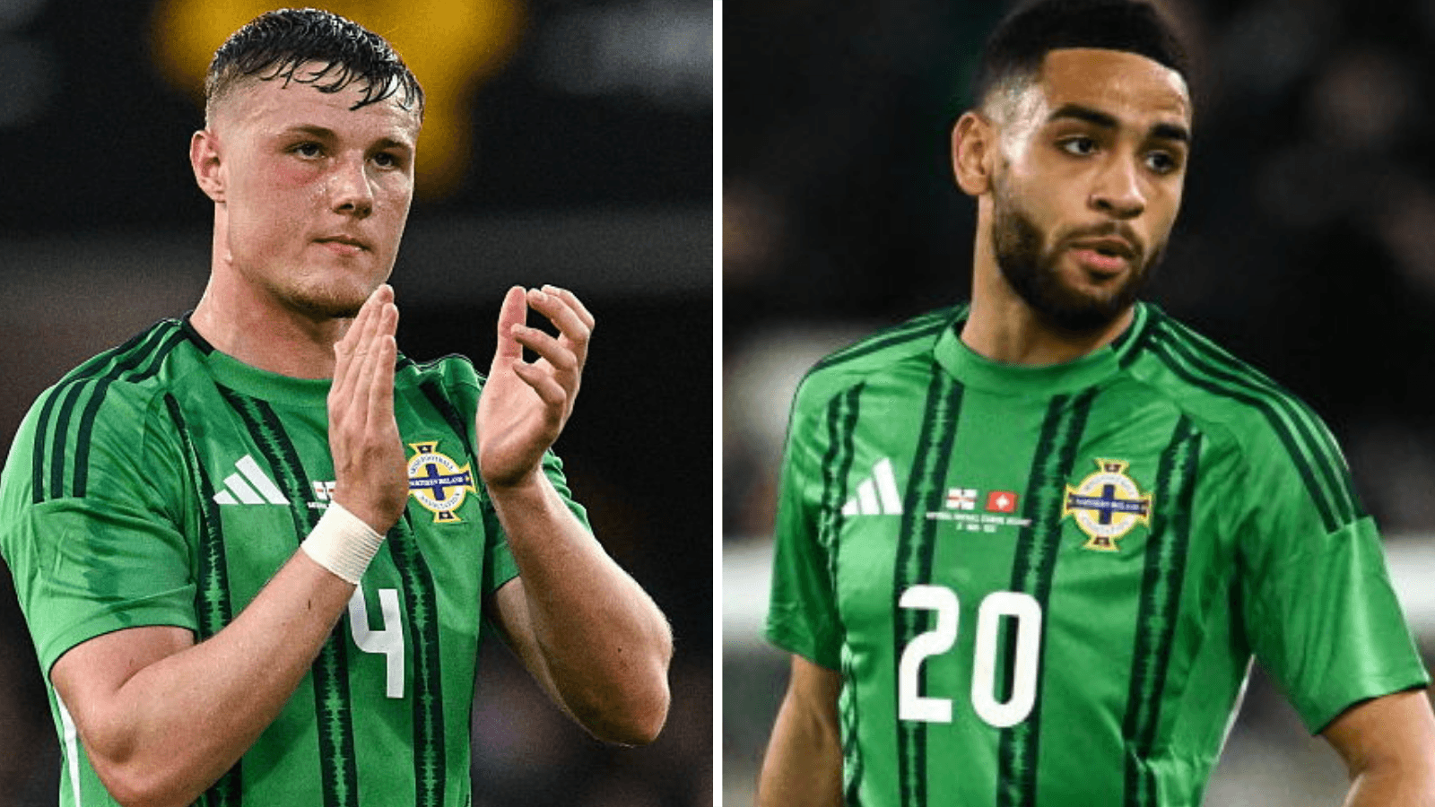 غیبت دنیل بالارد و برودی اسپنسر در بازیهای مقدماتی جام جهانی ایرلند شمالی