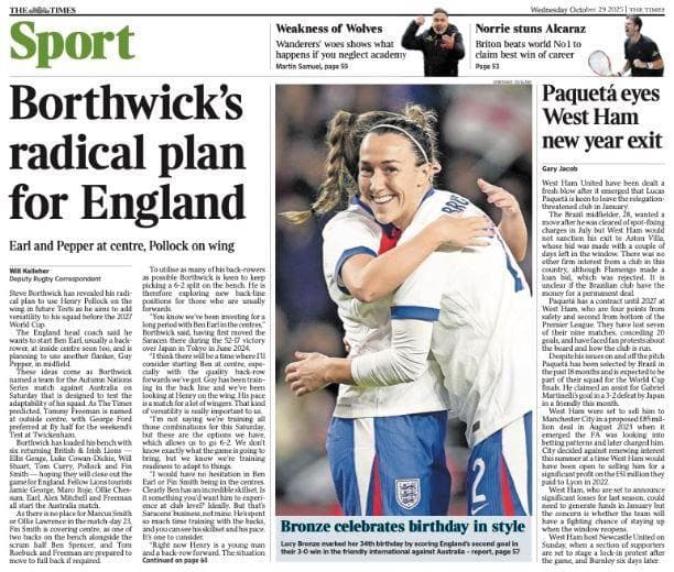 خلاصه جدیدترین شایعات نقلوانتقالات فوتبال اروپا؛ علاقه پاکتا به ترک وستهام